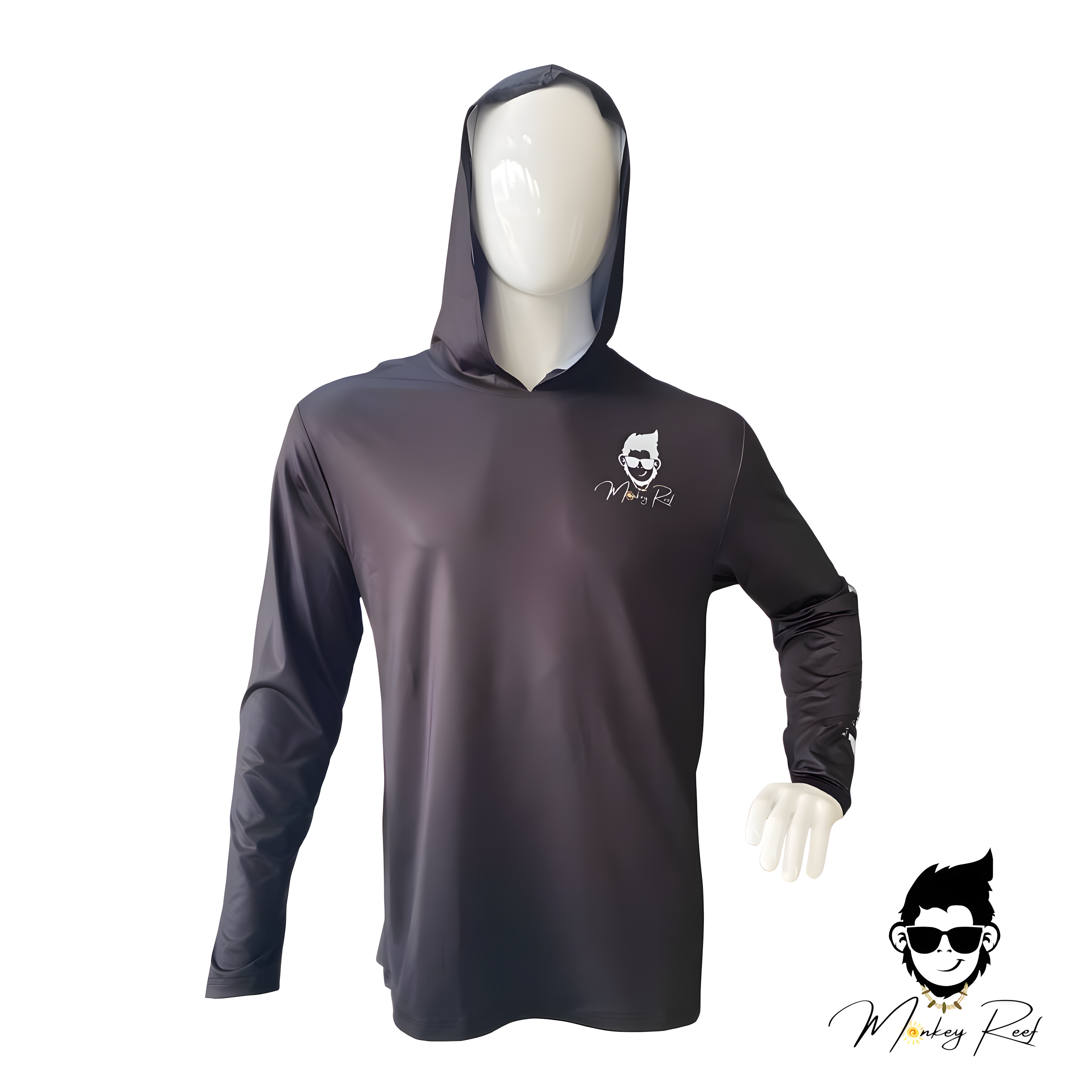 Long sleeve hoodie (Black)