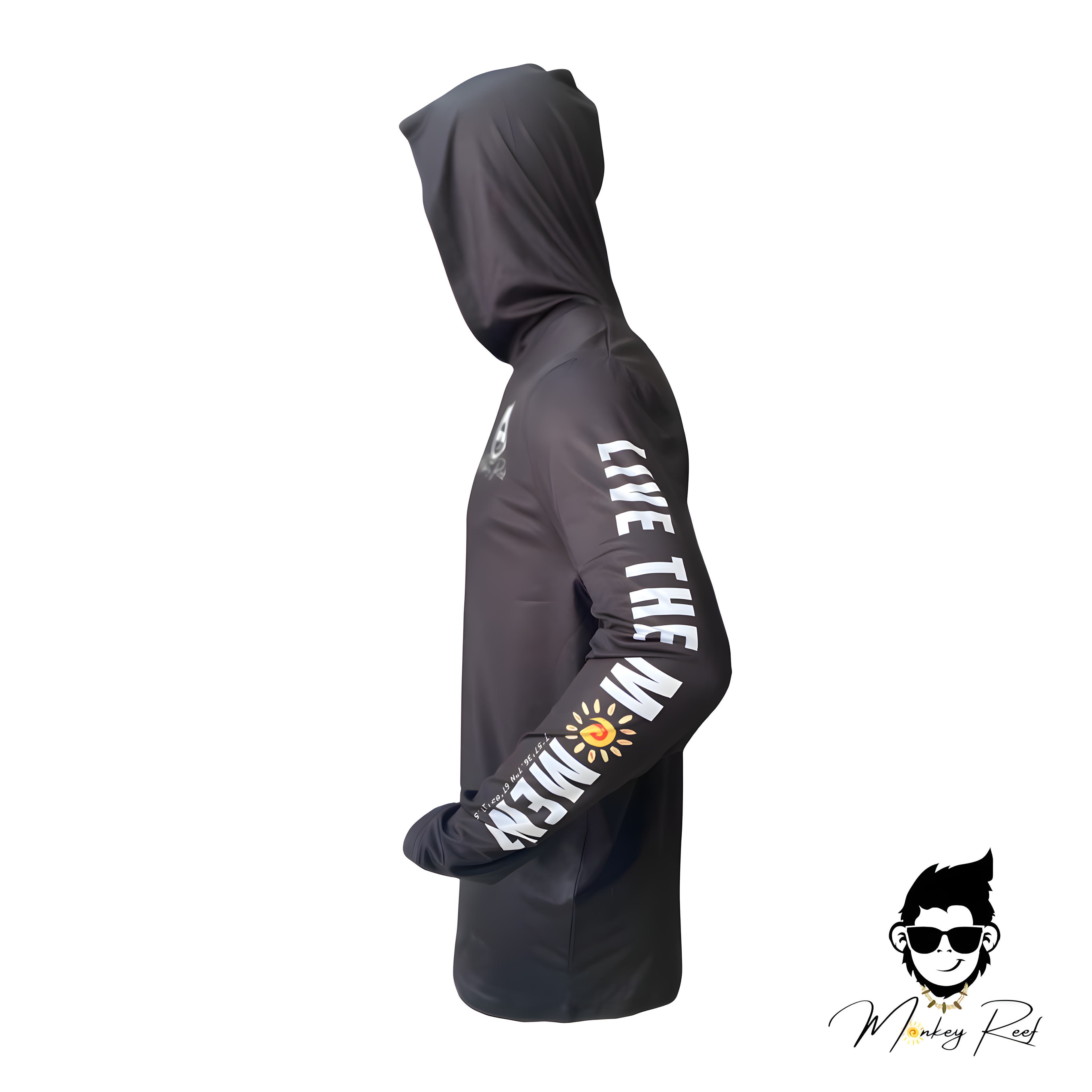 Long sleeve hoodie (Black)
