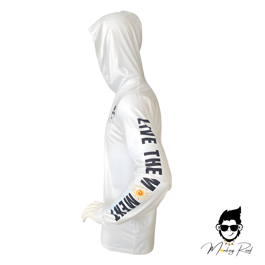 Long sleeve hoodie (White)