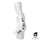 Long sleeve hoodie (White)