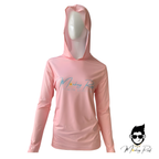 Long sleeve hoodie (Coral) - Parguera edition